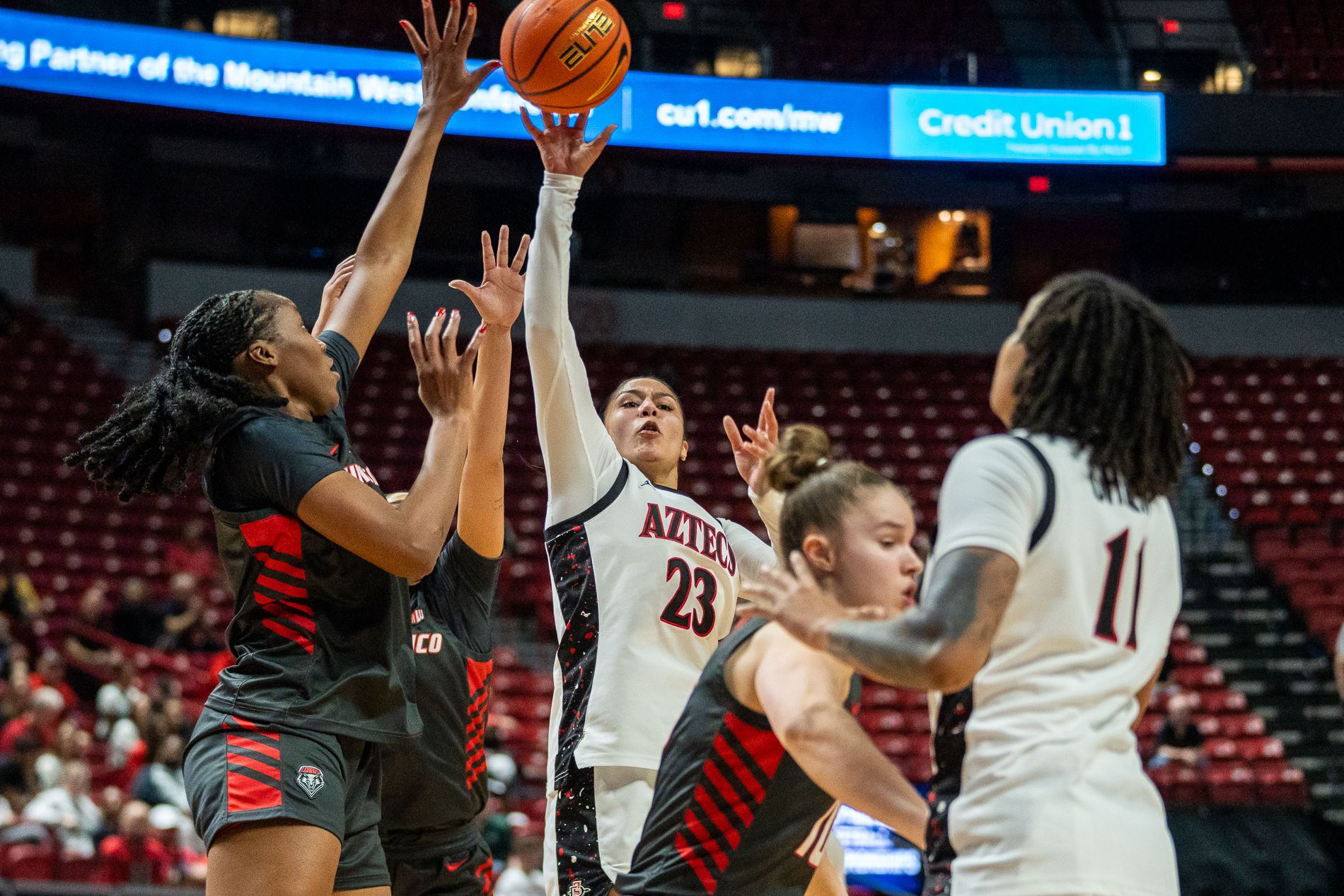 TST Images: SDSU defeats New Mexico in Mountain West Tournament