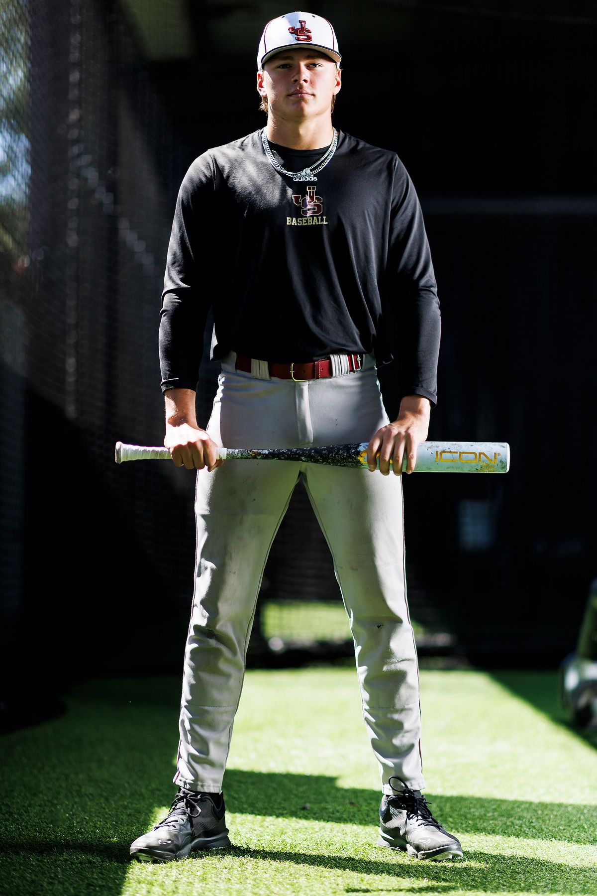 Blake Bowen #18 of JSerra Catholic High School poses for a portrait at JSerra Catholic High School on March 26, 2026 in San Juan Capistrano, California. Blake Bowen #18 of JSerra Catholic High School poses for a portrait at JSerra Catholic High School on March 26, 2026 in San Juan Capistrano, California.