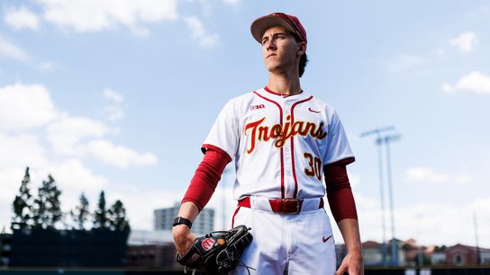 Edwards’ 16-strikeout gem lifts USC, reignites weekend momentum taken at Dedeaux Field (USC Trojans). Photo by Ric Tapia - The Sporting Tribune