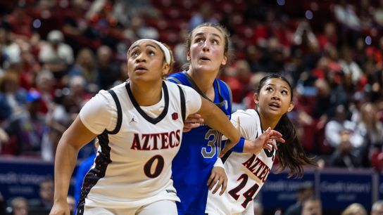 TST Images: Air Force defeats SDSU, 83-76, in Las Vegas taken at Thomas & Mack Center (San Diego State)