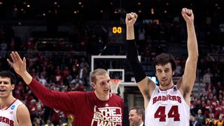 Wooden Award Flashback: Frank Kaminsky was as special as they come taken in Los Angeles (Wooden Award). Photo by Rick Wood, Milwaukee Journal Sentinel, via Imagn Content Services
