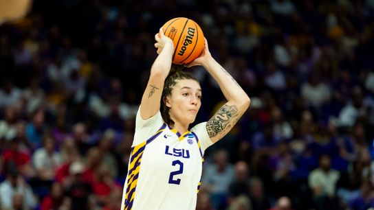 LSU's Grace Knox brings Las Vegas roots and Southern Cal success to Sweet 16 taken in Sacramento (LSU Tigers). Photo by SCOTT CLAUSE / USATODAY Network / USA TODAY NETWORK via Imagn Images