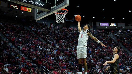TST Images: San Diego State defeats Long Beach State, 77 - 45, at Viejas Arena taken at Viejas Arena (San Diego State Basketball)