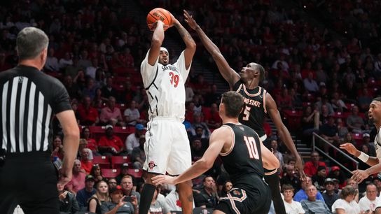 Aztecs earn 200th win under Brian Dutcher with gritty effort vs Idaho State taken at Viejas Arena (San Diego State Aztecs)