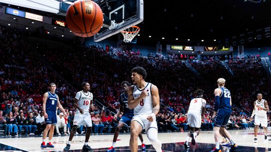 TST Images: San Diego State defeats Utah State, 89-72, at Viejas Arena taken at Viejas Arena (San Diego State Aztecs)