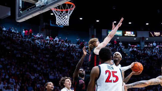 TST Images: San Diego State defeats UNLV, 89-86, at Viejas Arena taken at Viejas Arena (San Diego State Aztecs)