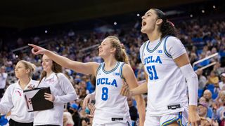 No. 2 UCLA shows discipline in blowout win over Indiana  taken at Pauley Pavilion (UCLA Bruins). Photo by Jordan Teller - The Sporting Tribune