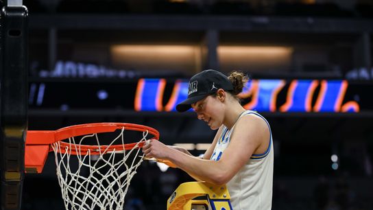 UCLA's Angela Dugalic leads Bruins to a second straight Final Four taken at Golden 1 Center (UCLA). Photo by Ed Szczepanski-Imagn Images
