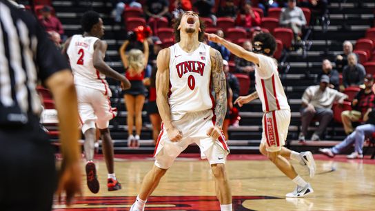 TST Images: Runnin' Rebels defeat the Broncos, 89-85, in overtime at Thomas and Mack Center taken at Thomas and Mack Center (UNLV Rebels)