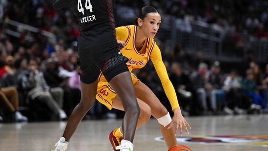 Women of Troy suffer first loss against No. 2 South Carolina in Real SC Game taken at Crypto.com Arena (USC)