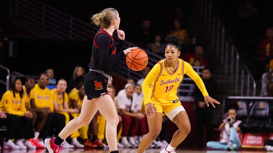 USC falters late against No.12 Maryland taken at Galen Center (USC)
