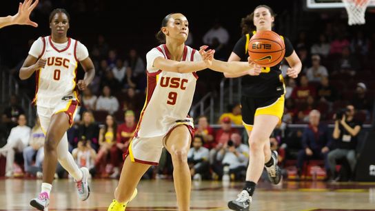 TST Images: USC defeats Iowa, 81-69, at Galen Center taken Galen Center (TST Los Angeles)