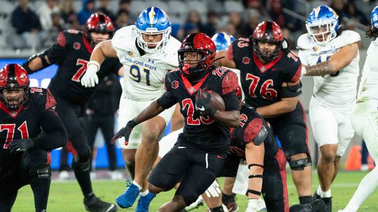 TST Images: San Diego State defeats San Jose State, 25-3, at Snapdragon Stadium taken at Snapdragon Stadium (San Diego State Aztecs)