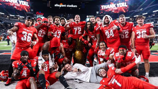 TST Images: UNLV beats Hawai'i, 38-10, at Allegiant Stadium taken at Allegiant Stadium (UNLV Rebels)