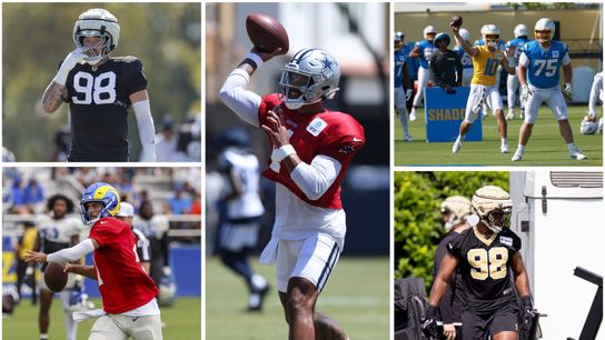 5 NFL training camps in Southern California creates football paradise taken in Los Angeles (Las Vegas Raiders)