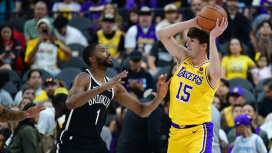 Lakers defeat Nets in close preseason contest, 129-126 (NBA)