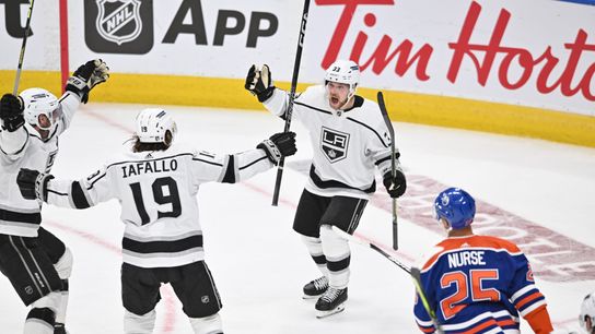 Kings rally late to take Game 1 against Oilers in overtime (NHL)
