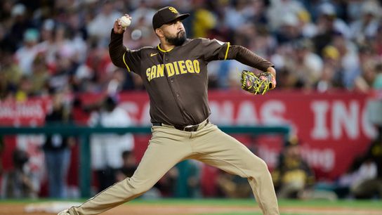 Padres rally late to beat Angels 4-1 behind bullpen strength taken at Angel Stadium (San Diego Padres)