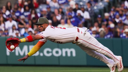 TST Images: Dodgers defeat Angels, 6-0, at Angel Stadium taken at Angel Stadium (Los Angeles Angels)