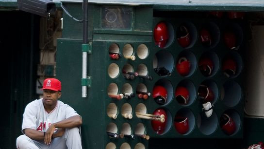 Garret Anderson, remembering a quiet legend in the Angels organization taken at Angel Stadium (Los Angeles Angels)