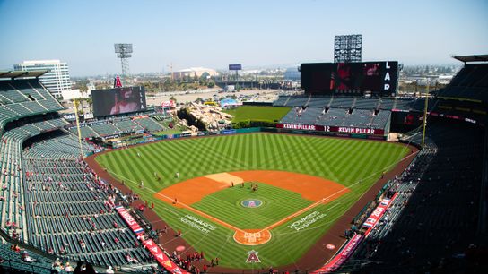 Angels to start their own television network for regular season, per report taken in Anaheim (Los Angeles Angels). Photo by Jordan Carroll - The Sporting Tribune