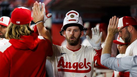Angels limit strikeouts in 3-2 win over Royals taken at Angel Stadium (Los Angeles Angels)