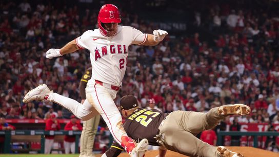 TST Images: Angels defeat Padres, 8-0, at Angel Stadium taken at Angel Stadium (Los Angeles Angels)