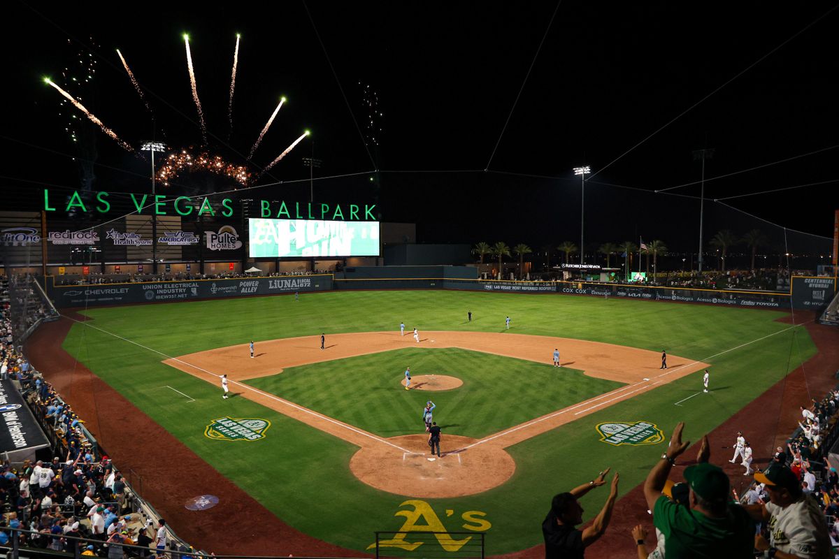 Athletics C Jonah Heim (15) rounds the bases after hitting the game tying home run in extra innings against the Milwaukee Brewers on Monday, June 8, 2026, at the Las Vegas Ballpark in Las Vegas, Nevada. Athletics C Jonah Heim (15) rounds the bases after hitting the game tying home run in extra innings against the Milwaukee Brewers on Monday, June 8, 2026, at the Las Vegas Ballpark in Las Vegas, Nevada.