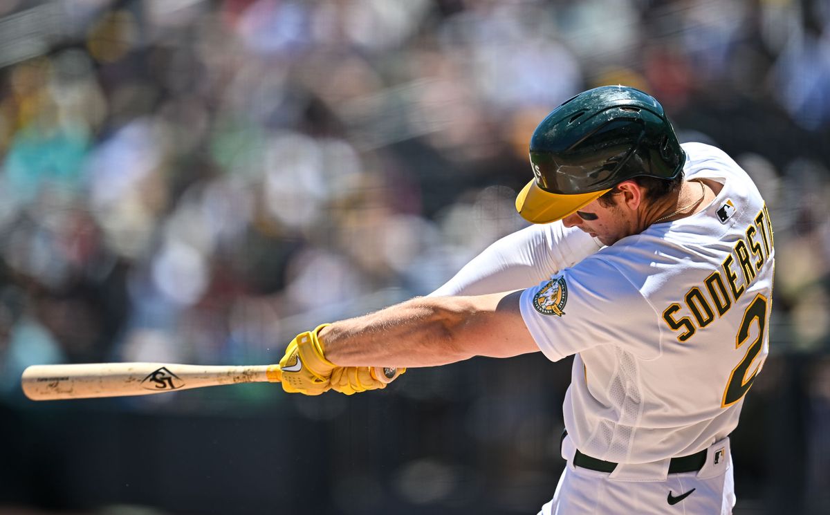 The Las Vegas Athletics left fielder (21) had two runs, two hits, two RBI's and a home during the MLB game against the Milwaukee Brewers Tuesday June 9th, 2026 in Las Vegas, NV.s The Las Vegas Athletics left fielder (21) had two runs, two hits, two RBI's and a home during the MLB game against the Milwaukee Brewers Tuesday June 9th, 2026 in Las Vegas, NV.s