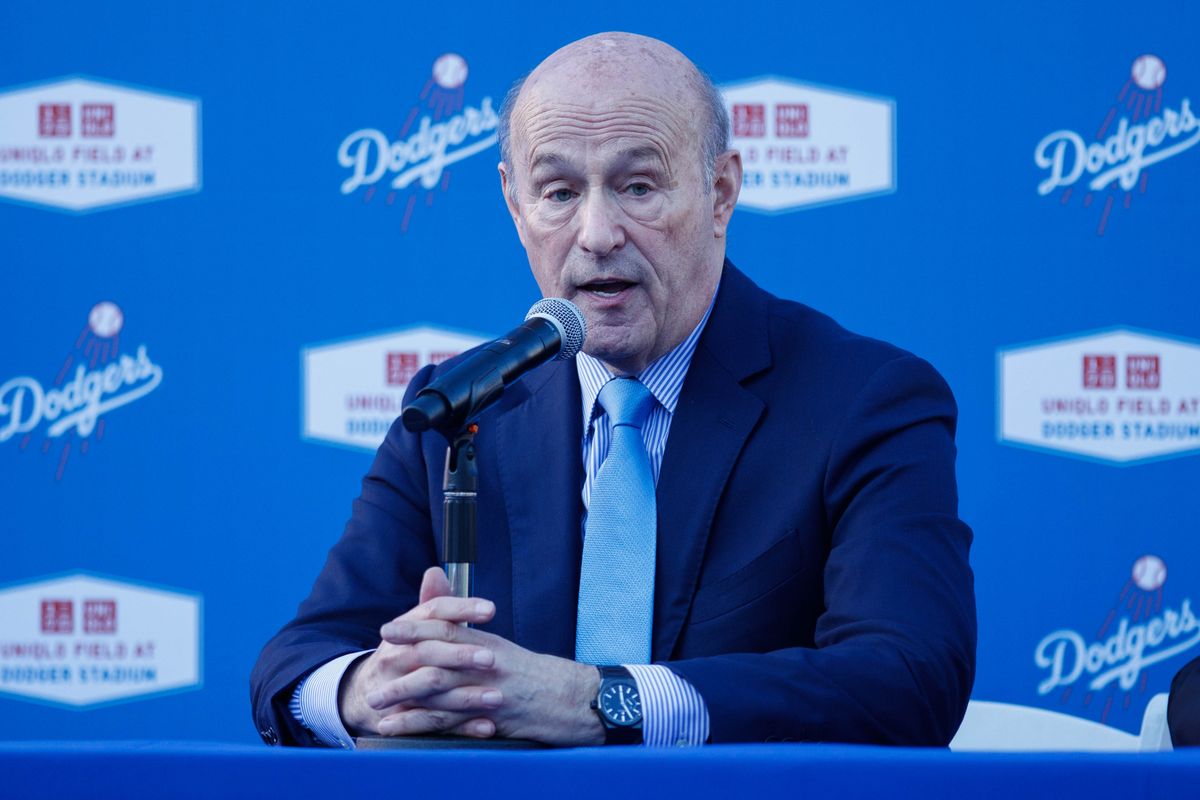 Los Angeles Dodgers founder & CEO Stan Kasten speaks during a UNIQLO partnership press conference on March 25, 2026 in Los Angeles, California. Los Angeles Dodgers founder & CEO Stan Kasten speaks during a UNIQLO partnership press conference on March 25, 2026 in Los Angeles, California.