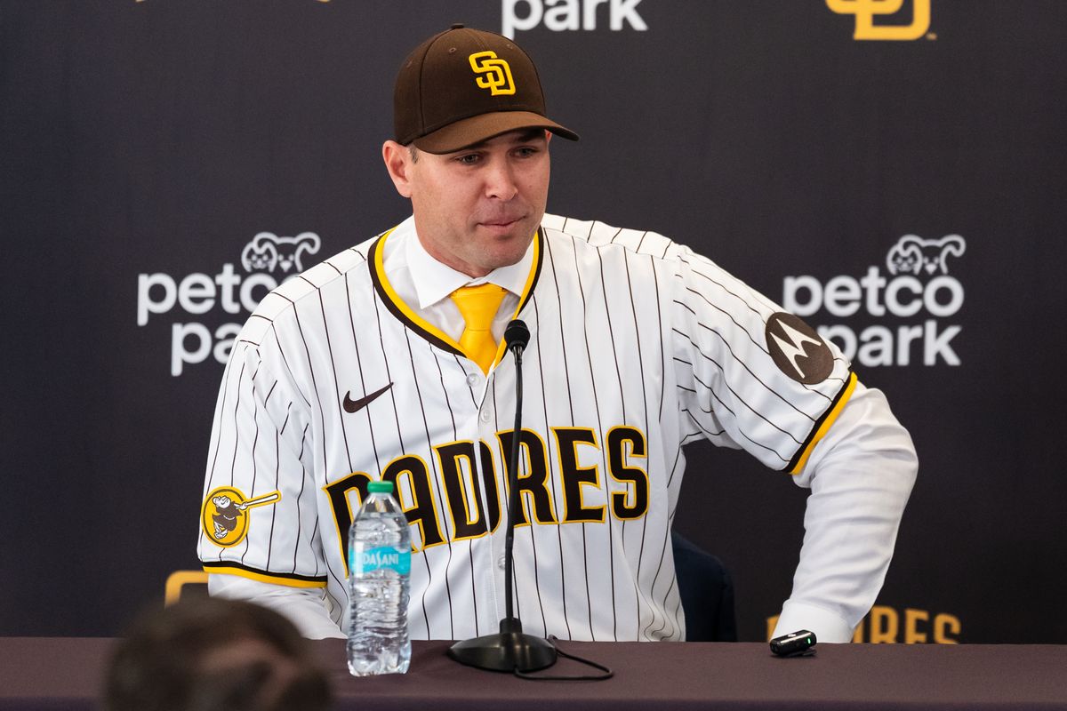 Craig Stammen is introduced as the new Padres manager, Monday November 10, 2025 in San Diego, Calif. Craig Stammen is introduced as the new Padres manager, Monday November 10, 2025 in San Diego, Calif.