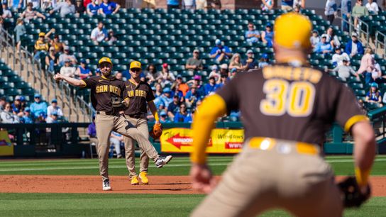 TST Images: San Diego Padres defeat Kansas City Royals, 10-3, at Surprise Stadium taken at Surprise Stadium (San Diego Padres). Photo by Brandon Pollard - The Sporting Tribune