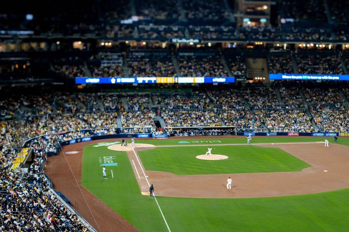 San Diego Padres relief pitcher Adrian Morejon (50) delivers a pitch during an MLB game between the Detroit Tigers and the San Diego Padres, Friday March 27, 2026 at Petco Park in San Diego, Calif. San Diego Padres relief pitcher Adrian Morejon (50) delivers a pitch during an MLB game between the Detroit Tigers and the San Diego Padres, Friday March 27, 2026 at Petco Park in San Diego, Calif.