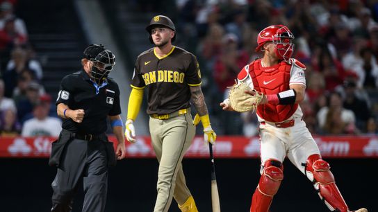 Padres bats put on ice by Soriano, open road trip with shutout loss to Angels taken at Angel Stadium (San Diego Padres)