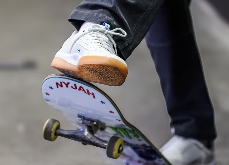 Nyjah Huston. Bruno De Witt Zanotto/The Sporting Tribune.