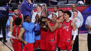 TST Images: Team Stars defeats Team Stripes, 47-21, at the NBA All Star Game taken Intuit Dome (NBA). Photo by Darwin Walker - The Sporting Tribune