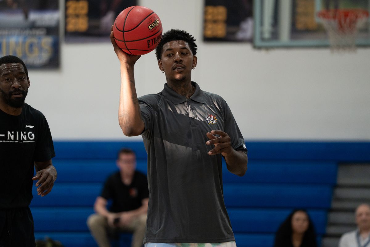 Los Angeles Riot coach Nick Young was running the teams practice on June 19th, 2026 in Los Angeles, California Los Angeles Riot coach Nick Young was running the teams practice on June 19th, 2026 in Los Angeles, California