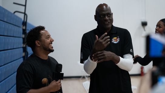 Big3 open practice in Los Angeles taken at St. Bernard High school (Big3)