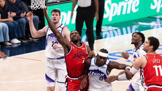 TST Images: Clippers defeat Jazz, 118-101, at Intuit Dome taken at Intuit Dome (Los Angeles Clippers)