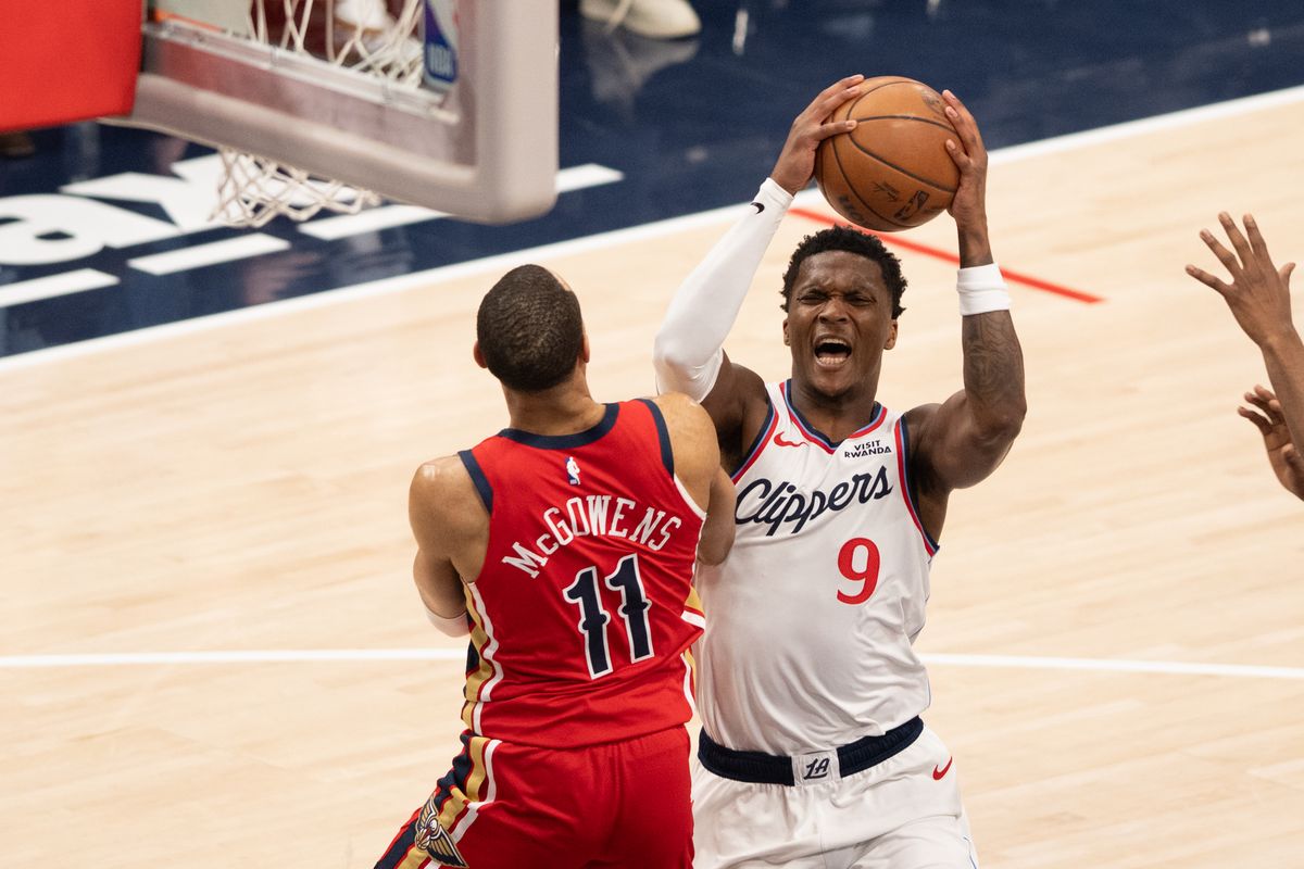LA Clippers guard Bennedict Mathurin (9) drives to the basket during an NBA game between the New Orleans Pelicans and the LA Clippers on Sunday, March 1, 2026 at Intuit Dome in Inglewood Calif LA Clippers guard Bennedict Mathurin (9) drives to the basket during an NBA game between the New Orleans Pelicans and the LA Clippers on Sunday, March 1, 2026 at Intuit Dome in Inglewood Calif