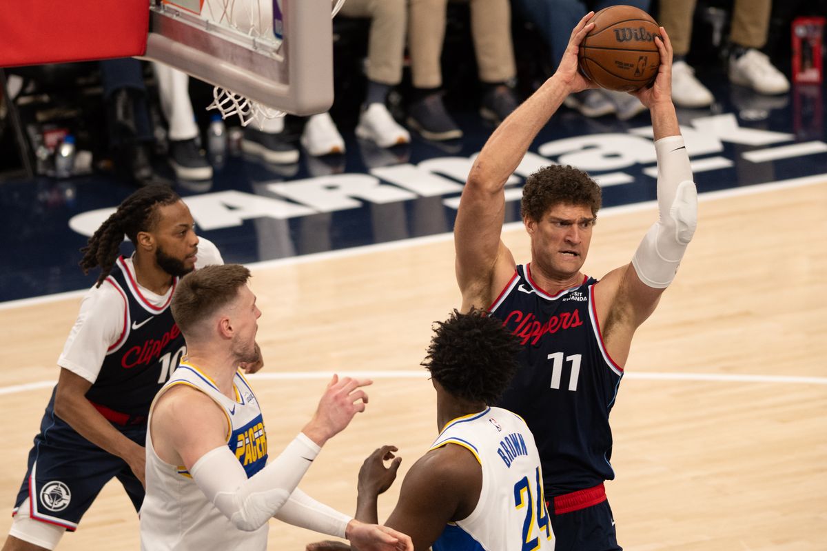 LA Clippers center Brook Lopez (11) makes a rebound during an NBA game between the Indiana Pacers and the LA Clippers on Wednesday, March 4, 2026 at Intuit Dome in Inglewood Calif LA Clippers center Brook Lopez (11) makes a rebound during an NBA game between the Indiana Pacers and the LA Clippers on Wednesday, March 4, 2026 at Intuit Dome in Inglewood Calif