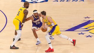 Luka Dončić, Deandre Ayton remain out in final contest before All-Star break taken in Los Angeles (Los Angeles Lakers). Photo by Bruno De Witt Zanotto - The Sporting Tribune