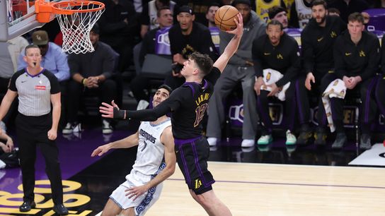 Jake LaRavia’s Lakers pride runs deeper than most taken at Crypto.com Arena (Los Angeles Lakers)