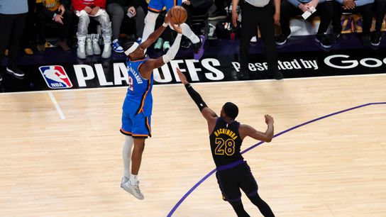 TST Images: Thunder defeat Lakers, 115-110, at Crypto.com Arena taken at Crypto.com Arena (Los Angeles Lakers)