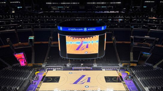 Lakers add another Dodgers executive to front office taken in Los Angeles (Lakers). Photo by Kirby Lee-Imagn Images