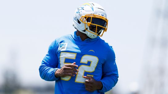 Khalil Mack mentors the next generation while Justin Herbert lights up camp taken at The Bolt (Los Angeles Chargers)