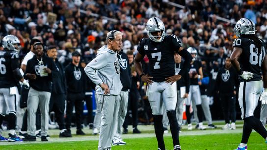 Pete Carroll hopes staff changes will help Raiders get going taken at Intermountain Health Performance Center (Las Vegas Raiders)
