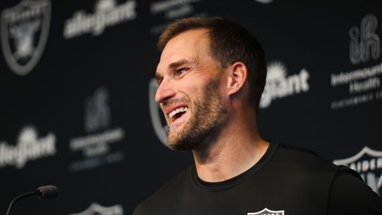 Kirk Cousins introduced as Raiders’ new quarterback, embraces leadership role in Las Vegas taken at Intermountain Health Performance Center (Las Vegas Raiders)