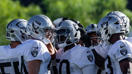 TST Images: Day 3 of Raiders Training Camp in Henderson taken at Intermountain Health Performance Center (Las Vegas Raiders)