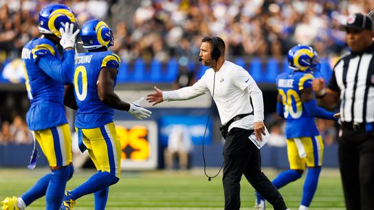 Rams' Chris Shula, Chargers' Jesse Minter listed as favorites to be next Baltimore Ravens head coach after John Harbaugh’s firing taken in Los Angeles (Los Angeles Rams)